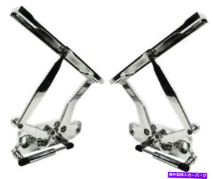 hood panel V67-69J}\bht[t[hqWKXXvOpX`[t[hp NEW 67-69 CAMARO POLISHED SOLID FRAME HOOD HINGES & GAS SPRINGS FOR STEEL HOODS