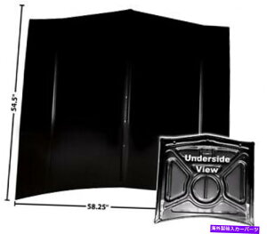 hood panel 1965 1966 65 66V{[Cpt[hedpR[eBOX`[_CiJ[ 1965 1966 65 66 Chevy Impala Hood EDP Coated Steel Dynacorn