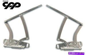 hood panel 68-72|eBAbNGTO}YGfB[^[X|[cMS149-59prbgA~jEt[hqW 68-72 Pontiac GTO LeMans Eddie Motorsports MS149-59P Billet Aluminum Hood Hinges