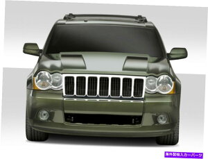 hood panel 05-10W[vOh`FL[̃ftFbNX`W[t[h{fBLbg Duraflex Challenger Hood Body Kit for 05-10 Jeep Grand Cherokee