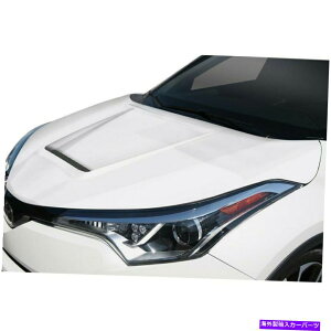 hood panel g^̂߂C-HR 18-22ftFbNX114113T[LbgX^Ct@Co[OXt[h͓hĂ܂ For Toyota C-HR 18-22 Duraflex 114113 Circuit Style Fiberglass Hood Unpainted