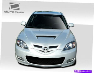 hood panel Duraflex HB M-Speed Hood 1�s�[�X3�}�c�_04-09 ED_109501 Duraflex hb M-Speed Hood 1 Piece for 3 Mazda 04-09 ed_109501�y���s�A���i�z