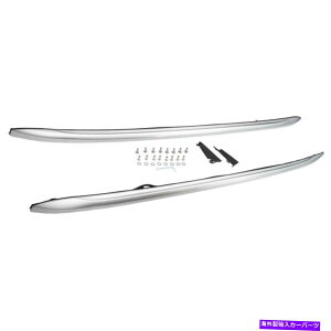 [tLA Vo[\ȃ[t[bNTCho[165|hőz_pCbg2016-2020 Silver Adjustable Roof Rail Rack Side Bars 165lbs Max for Honda Pilot 2016-2020