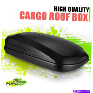 [tLA 55 "L x 34.5" W x 14 "Hݕgbv[t{bNXוLAtוLA 55"L X 34.5"W X 14"H Cargo Top Roof Box Luggage Carrier w/Keys Universal Black