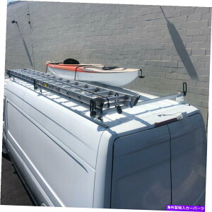 [tLA 3 bar gfy͂[tbNtBbgZfX/_bWXv^[07InC[tGNXgzCg 3 Bar GFY ladder roof rack Fit Mercedes/Dodge Sprinter 07-On High Roof EXT white