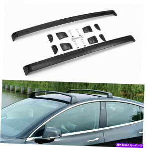 [tLA eXfY 2021 2022[tQb??WbN2PC̃ZJhnhNXo[tBbg Second Hand Cross Bar fits for Tesla Model Y 2021 2022 Roof Luggage Rack 2PCS