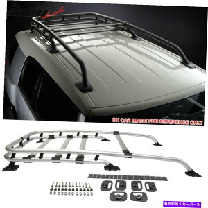 [tLA K07-14g^FJN[U[OEt@Ng[NA~jE[tbNNXo[ Fits 07-14 Toyota Fj Cruiser OE Factory Chrome Aluminum Roof Rack & Cross Bar