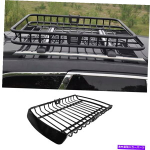 [tLA 64 ''jo[T[tbNGNXeVJ[SJ[gbvוLAoXPbgz_[ 64'' Universal Roof Rack Extension Cargo Car Top Luggage Carrier Basket Holder