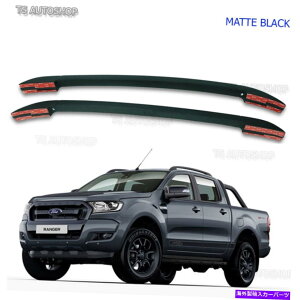 [tLA }bgubNAuX[tbNo[tBbgtH[hW[T6 MK2 PX4 PX WildTrak 2012-2017 Matte Black Abs Roof Rack Bar Fits Ford Ranger T6 MK2 Px4 PX WILDTRAK 2012-2017
