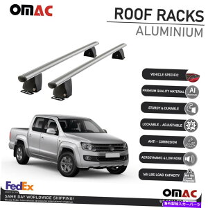 [tLA tHNX[QA}bN̂߂̌Œ_NXo[[tbNLA[2011-2022 Fixed Point Cross Bar Roof Rack Carrier Rail For Volkswagen Amarok 2011-2022