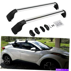 [tLA A~jE[t[bNNXo[NXo[̓g^C-HR CHR 2017-2021ɓK܂ Aluminum Roof Rail Rack Cross Bars Crossbars Fits for Toyota C-HR CHR 2017-2021
