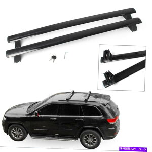 [tLA 2011N2018Ñgbv[tbNNXo[ݕוubNW[vOh`FL[ Top Roof Rack Cross Bar Cargo Luggage Black For 2011-2018 Jeep Grand Cherokee