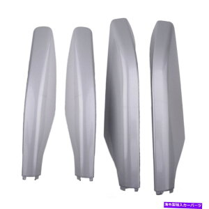 [tLA 4PCS[tbN[GhJo[VFg^hN[U[vhJ120 03-09ɃtBbg 4Pcs Roof Rack Rail End Cover Shell Fit For Toyota Land Cruiser Prado J120 03-09