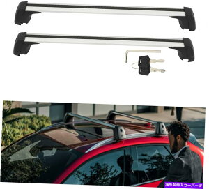 [tLA }c_CX-30 CX30 2020-2022[t[bNNXo[NXo[2PCStBbg 2Pcs Fits for Mazda CX-30 CX30 2020-2022 Roof Rail Racks Crossbars Cross Bars