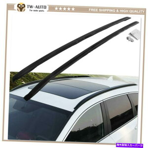 [tLA 2PCSA~jE[t[bNTCh[o[z_CRV CR-V 2017-2020ɃtBbg 2Pcs Aluminum Roof Rail Rack Side Rail Bar Fit for Honda CRV CR-V 2017-2020