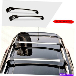 [tLA ubNA~jEgbv[tbNוLA[2016-2022 Cadillac XT6p2X Black Aluminum Top Roof Rack Luggage Carrier Rail 2X For 2016-2022 Cadillac XT6