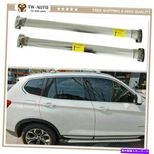 [tLA XeXX`[[t[bNNXo[NXo[BMW X3 F25 2011-2017ɓKĂ܂ Stainless Steel Roof Rail Rack Cross Bar Crossbar Fit for BMW X3 F25 2011-2017