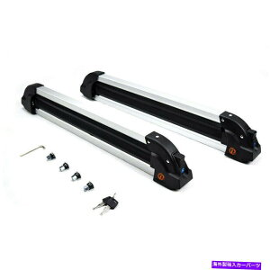 [tLA Possbay 2PCSjo[Tgbv[tbNXL[LA}Eg2̃Xm[{[h / 4XL[ Possbay 2Pcs Universal Top Roof Rack Ski Carriers Mount For 2 Snowboard / 4 Skis