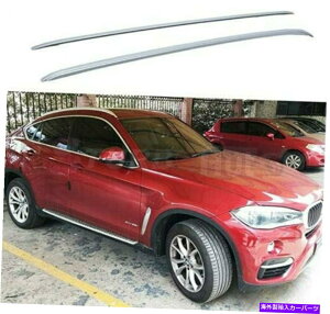 [tLA 2PCSVo[A~jE[t[bNTCh[o[BMW X4 G02 2019-2021 2Pcs Silver Aluminum Roof Rail Rack Side Rail Bar Fits for BMW X4 G02 2019-2021