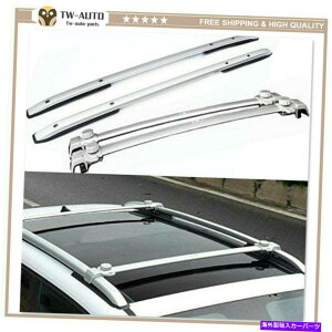 [tLA 4PCSA~jE[t[bNNXo[NXo[W[vlQ[h2015-2020ɓKĂ܂ 4Pcs Aluminum Roof Rail Rack Cross Bar Crossbars Fit for Jeep Renegade 2015-2020