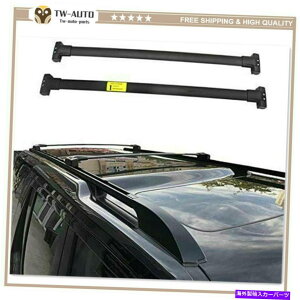 ���[�t�L�����A �����h���[�o�[�f�B�X�J�o���[4 2010-2016���[�t���[�����b�N�N���X�o�[�N���X�o�[�ɓK����2PC 2Pcs Fit for Land Rover Discovery 4 2010-2016 Roof Rail Rack Cross Bar Crossbar�y���s�A���i�z