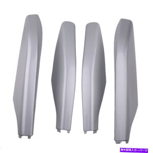[tLA 4PCS[tbN[g^hN[U[vhJ120ɓKJo[Lbv03-09 4Pcs Roof Rack Rails End Cover Cap Fit For Toyota Land Cruiser Prado J120 03-09