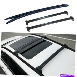 [tLA 4PCSNXo[NXTCh[[t[o[z_CRV CR-V 2017-2021ɃtBbg 4pcs crossbar cross side rail roof rail bar Fit for Honda CRV CR-V 2017-2021