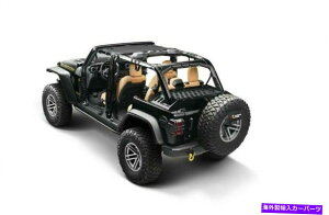 ���[�t�L�����A 07-21�����O���[JK/JL 4�h�A�C���e���A�X�g���[�W���b�N�̊��Ȕ��� Rugged Ridge for 07-21 Wrangler JK/JL 4-Door Interior Storage Rack�y���s�A���i�z