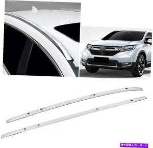 [tLA z_2PCStBbgI[VCRV CR-V 2017-2022A~jE[t[ݕbN 2Pcs Fits for Honda All New CRV CR-V 2017-2022 Aluminum Roof Rail Cargo Racks