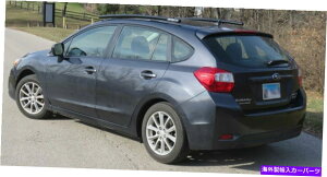 [tLA 2015NSubaru Impreza 5 DRATCh[t[AbNAubNpE_[R[eBOASSD Fits 2015 Subaru Impreza 5 DR,Side Roof Rails,Rack,Black Powder Coated, SSD