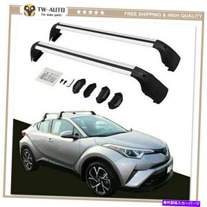 [tLA 2PCSA~jE[t[bNNXo[NXo[tBbgC-HR CHR 2017-2021 2Pcs Aluminum Roof Rail Rack Cross Bars Crossbars Fits for C-HR CHR 2017-2021