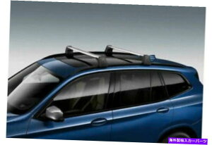 [tLA BMW X4 G02[tbNx[Xo[וݕ[2018-2020{OEM BMW X4 G02 Roof Rack Base Bars Luggage Cargo Rails 2018-2020 Genuine OEM