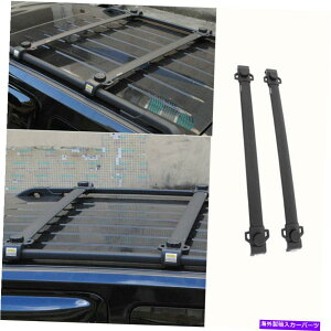 [tLA W[vpgIbg2011-2016 ABSubNgbv[tJ[SbNNXo[Jo[ɂ҂ Fit For Jeep Patriot 2011-2016 ABS Black Top Roof Cargo Rack Cross Bars Cover