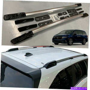 ���[�t�L�����A �z���_�I�f�b�Z�C2018-23���[�t���[�����[�t���b�N�T�C�h���[���o�[�A���~�j�E���ɓK����2PC 2Pcs Fit for Honda Odyssey 2018-23 Roof Rails Roof Rack Side Rail Bars Aluminum