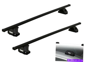 ���[�t�L�����A Thule Roof�ו����b�NEVO+ 7107 7125 7009 T-Track SCH�t��VW T5 T6�p�X�`�[�� Thule Roof Luggage Rack Evo+ 7107 7125 7009 Steel for VW T5 T6 With T-Track Sch