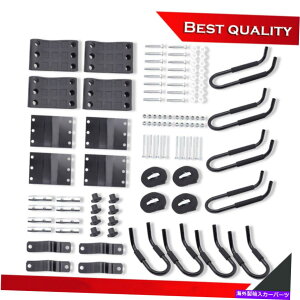 [tLA jo[T[tuPbgJ[JbNXm[{[h[t4pbN Universal Roof Bracket Car Kayak Snowboard Roof 4 Packs