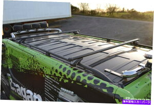 [tLA 2002-2014Yv}[X^[LWBA~jEubN[t[ +NXo[ To Fit 2002 - 2014 Nissan Primastar LWB Aluminium Black Roof Rails + Cross Bars