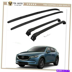 [tLA 4PCS[t[bNbN\ȃNXo[NXo[tBbg}c_CX-5 CX5 2017-2021 4Pcs Roof Rail Rack Lockable Cross Bar Crossbar Fit for Mazda CX-5 CX5 2017-2021