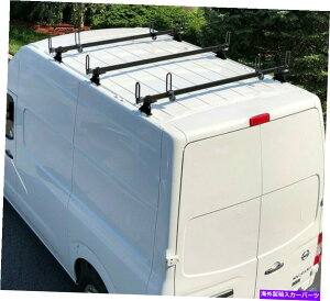 [tLA wr[f[eB[3o[_[[tbN͓YNVJ[SonC[tɓK܂ Heavy Duty 3 Bar ladder roof rack Fits Nissan NV Cargo Van High Roof