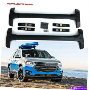 ���[�t�L�����A �V�{���[�g���o�[�X2009-2017�ו����[�t���b�N�N���X�o�[�N���X�o�[�ɓK���Ă��܂� Fit for Chevy Traverse 2009-2017 Luggage Roof Rack Crossbars Cross Bars�y���s�A���i�z