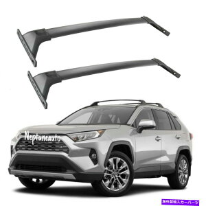 [tLA [tbNNXo[2019-2020g^RAV4Ahx`[2.5L̉ݕTCh[ Roof Rack Cross Bars Cargo Side Rail For 2019-2020 Toyota RAV4 Adventure 2.5L