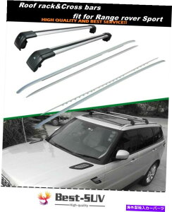 [tLA W[o[X|[c4PCStBbg2014-2021`[t[bNNXo[NXo[ 4Pcs Fits for Range Rover Sport 2014-2021` Roof Rail Rack Crossbars Cross Bars