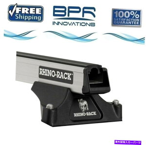 ���[�t�L�����A Rhino Rack�w�r�[�f���[�e�BRLTP���[�t���b�N�V�X�e���G�N�X�v���[���[�̂��߂̃V���o�[96-01 JA6208 Rhino Rack Heavy Duty RLTP Roof Rack System Silver For Explorer 96-01 JA6208