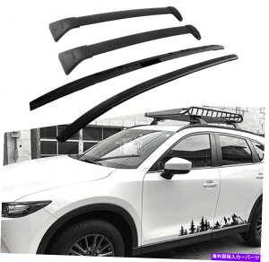 [tLA 4PCS[tTCh[bNNXo[NXo[̓}c_2017-2021 CX-5 CX5ɓK܂ 4Pcs Roof Side Rail Racks Cross Bars Crossbars Fits for Mazda 2017-2021 CX-5 CX5