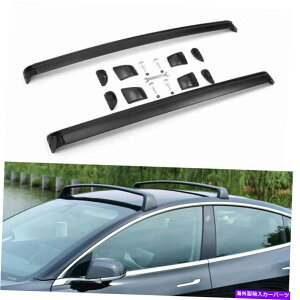 [tLA 2PCS[t[bNJ[SNXo[NXo[tBbgeXfY 2021 2022 2Pcs Roof Rail Rack Cargo Cross Bars Crossbars Fits for Tesla Model Y 2021 2022