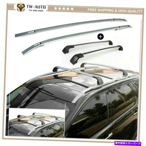 ���[�t�L�����A 4P�A���~�j�E�����[�t���[�����b�N�N���X�o�[�N���X�o�[�t�B�b�g�t�H�[�f�B�X�J�o���[�X�|�[�c2015-2020 4P Aluminum Roof Rail Rack Cross Bar Crossbar Fit for Discovery Sport 2015-2020�y���s�A