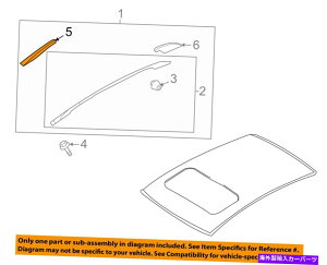 [tLA CtBjeBYOEM[tbN[וLAtgLbvc738311CA1A Infiniti NISSAN OEM Roof Rack Rail Luggage Carrier-Front Cap Left 738311CA1A