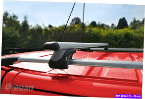 [tLA [t[ +VgGfBXpb`07-16 LWBA~jE^ɍNXo[ Roof Rails + Locking Cross Bar To Fit Citroen Dispatch 07-16 LWB Aluminium Metal