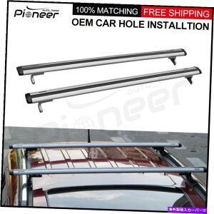 [tLA A~jE[tbN[NXo[NXo[̓W[vRpX2011-2016ɓK܂ Aluminium Roof Racks Rail Cross Bars Crossbars Fits for Jeep Compass 2011-2016