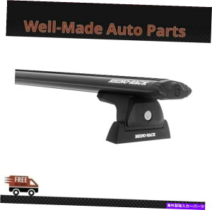 ���[�t�L�����A Dodge Ram Vortex RLT600���[�t���b�N�V�X�e���u���b�N1�o�[Ja7939�p��Rhino���b�N Rhino Rack For Dodge Ram Vortex RLT600 Roof Rack System Black 1 Bar JA7939�y���s�A���i�z